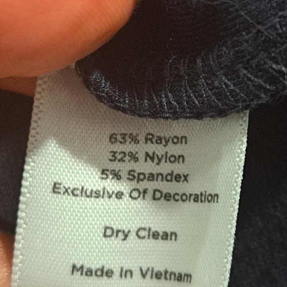 Talbots Embroidered Bell Sleeves cocktail dress size 16 - Picture 6 of 6